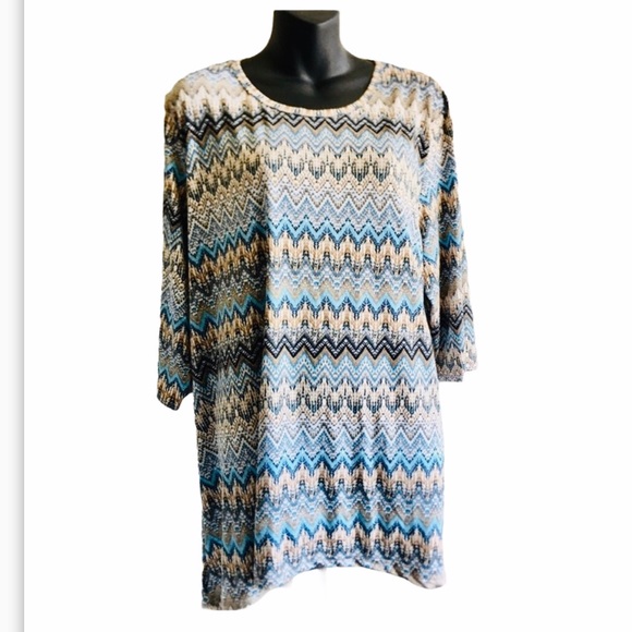 NWT Peachy Pink Jersey Top. Size L - Picture 1 of 4